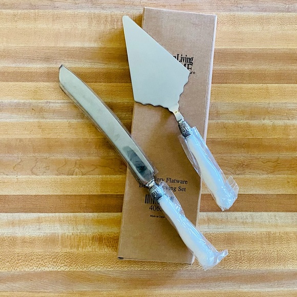 SLAH 🍰Gallery Flatware Collection Dessert Server Set  New in Box - Picture 5 of 5